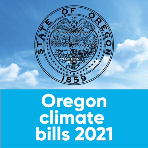 oregon 2021 bills climate