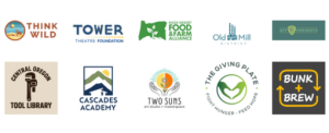ten org logos of the projects funded by CIF 2025 Round 1